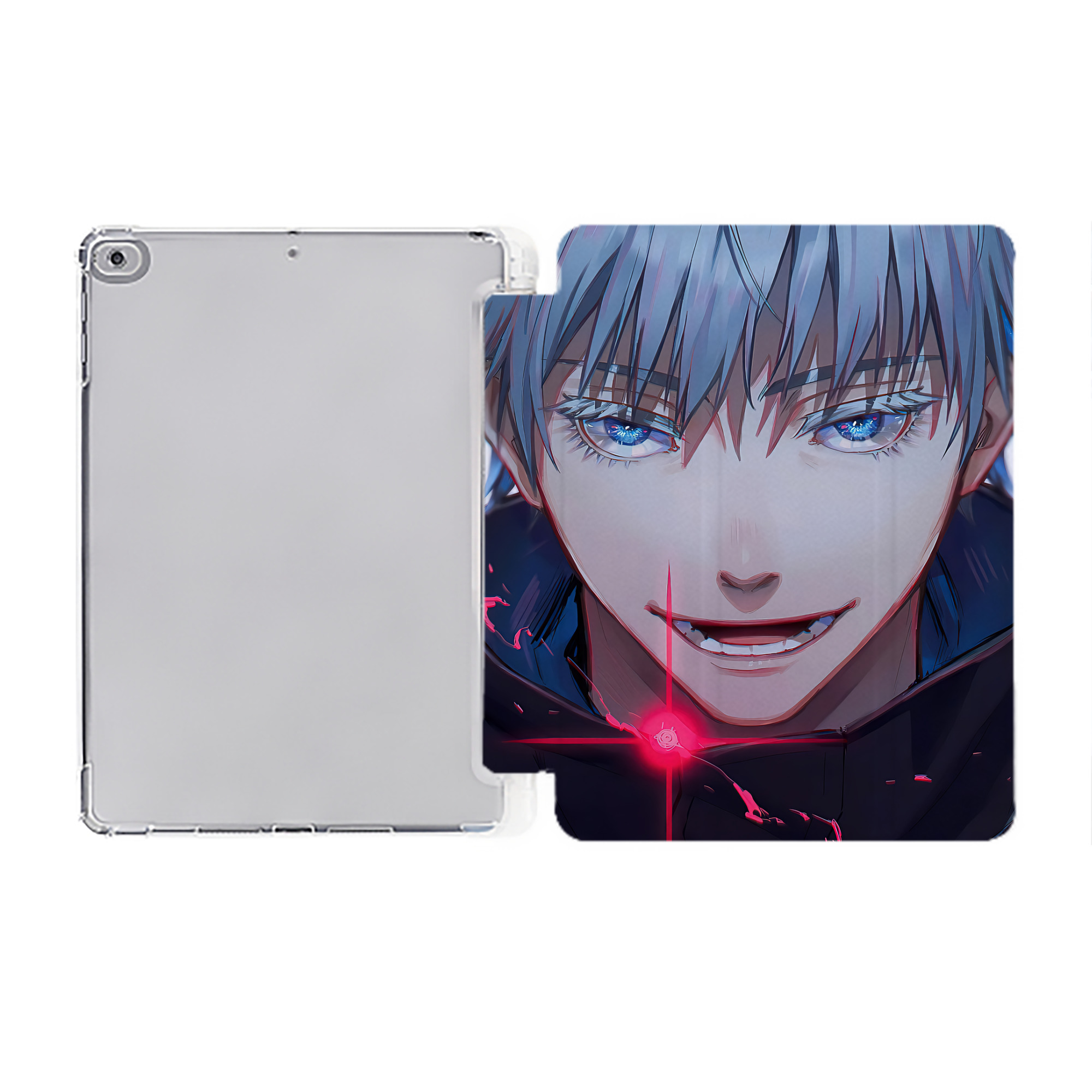 （画像用） SPY×FAMILY间谍家家酒 IPad ケース ペン収納付き 三つ折りスタンド PUレザー×シリコン 対応機種9.5/10.5/10.9インチ